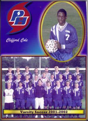 cliff16.jpg - Sports
 My favorite thing to do is play sports. I love sports. I know all the stats, players and history of all the 
 major sports. I don't know if its the competition that brings me close to it, the joy of winning or just the 
 team aspects of it. Whether it be soccer, football or basketball, I excel at all of those sports and always 
 do my very best to be better than the next person. Sports instilled in me the will to win and. never give up 
 no matter what the situation is or circumstances. It helped me deal, with the outside pressures that 
 sports brings and helps me to be a stronger person, both mentally and physically. My current favorite 
 basketball player is Tracy Mcgrady, football, player is Priest Holmes, soccer player is Ronaldo and 
 hockey player is Danny Heatly. I am obsessed with sports statistics as I can tell you the batting average 
 of all the major league players and the winners of the past six championships and all the other major 
 stats - This quote from Muhammad Ali says: “The skill to win is vital, but the will has to be greater than 
 the skill”.