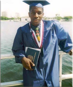 cliff17.jpg - Saving the Best for Last
 My final year of high school was my favorite year of high school. This year, I was the big senior and kind 
 of looked down on all of the underclassmen, because that's just what seniors do.
 The soccer team didn't win states again, but we had a good year nonetheless. I made a lot of new friends 
 and met a lot of people. That was probably another senior thing; making friends with everyone you see or 
 set eyes on especially girls.
 I played football for the first time and I wasn't that bad. I had five catches for fifty yards throughout the 
 season, hut my team was 1-9 with a promising outlook for the upcoming season.
 My final year of high school made me realize that even though my high school journey is over, there is a 
 lot out there to achieve as long I set my mind to it. 

Clifford's statement delivered on the occasion of receipt of Principal's Brunch Award

  My selection for this award did come as a surprise to me. I feel very fortunate and gratified to have 
  been considered worthy in the eyes of others, as I welcome this honor with open arms. I would not be 
  here today if it weren't for two important people in my life. My mom and my dad have always supported 
  and helped me in everything I sought out to do. Well almost everything. Whether it be soccer or school 
  work they have been with me each step of the way. There has always been the constant urging for me 
  to do my homework and to try my best at school. They have always told me that my future starts at 
  school, and after school I might make enough money to drive around Lamborghinis and Ferraris, and 
  that is a good source of motivation. 

  My mom has always been my solace and shelter as she she has helped me through many difficult 
  times, and my dad my advisor, helping me to make good decisions. Without these set of parents I 
  would have been an entirely different person, and not what I am today. What I have accomplished 
  today I owe it all to these two terrific individuals.